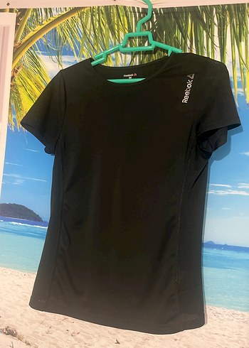 Siyah Reebok Kısa Kollu Spor Tişört - Görsel 3