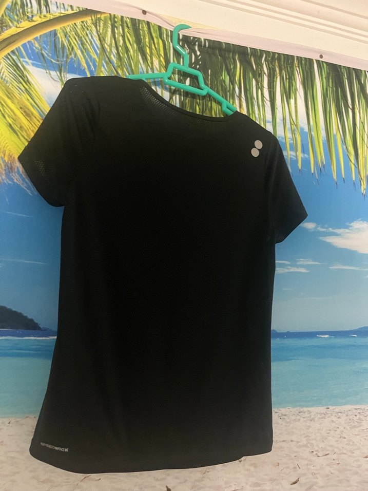 Siyah Reebok Kısa Kollu Spor Tişört - Görsel 4