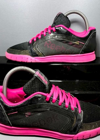 Yüksek Topuklu Pembe Bağcıklı Kadın Spor Ayakkabı - Görsel 4
