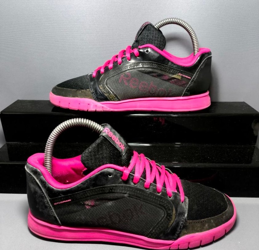 Yüksek Topuklu Pembe Bağcıklı Kadın Spor Ayakkabı - Görsel 4