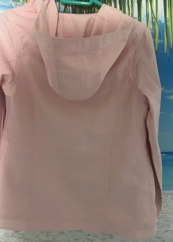 Pudra Pembe Düğmeli Kadın Ceket - Görsel 5