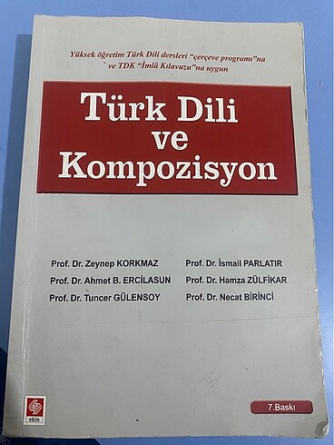 Türk dili ve kompozisyonu