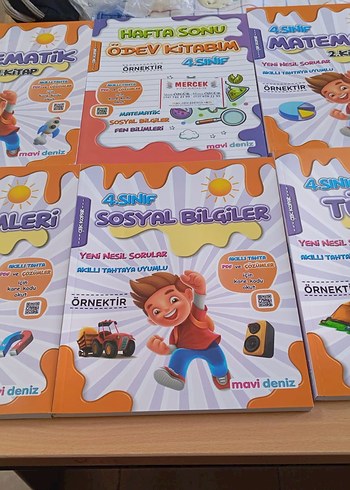 4. Sınıf fen bilimleri ve Sosyal Bilgiler Kitap Seti