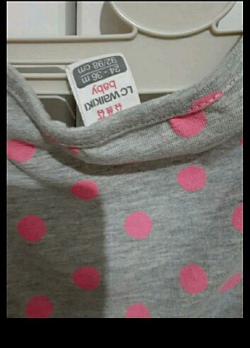 24-36 Ay Beden LC WAIKIKI Kız Çocuk Elbise 24/36 Ay