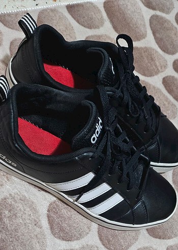 Adidas Siyah Erkek Spor Ayakkabı Velcro Detaylı