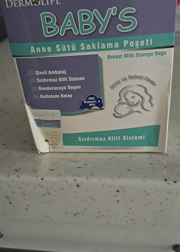 BABY'S Anne Sütü Saklama Poşeti - Sızdırmaz Kilitli - Görsel 2