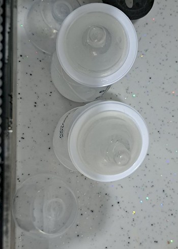 Beyaz Bebek Biberonu 200 ml Ölçülü - Görsel 5