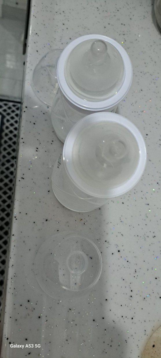 Beyaz Bebek Biberonu 200 ml Ölçülü - Görsel 3