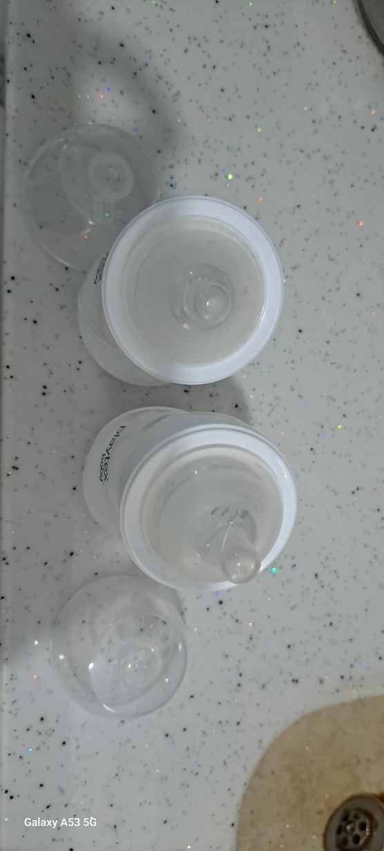 Beyaz Bebek Biberonu 200 ml Ölçülü - Görsel 4