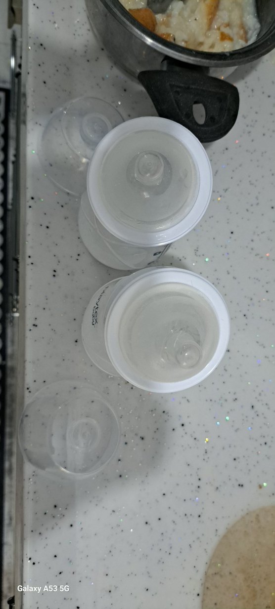 Beyaz Bebek Biberonu 200 ml Ölçülü - Görsel 5