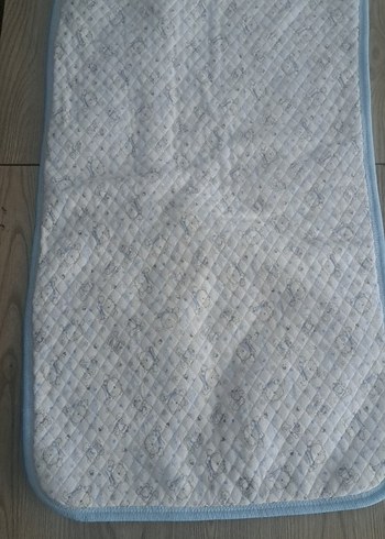 Mavi Bebek Yatma Minderi ve Yastığı - Görsel 3