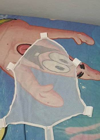 Beyaz Bebek Taşıma Ağı banyo filesi - Görsel 2