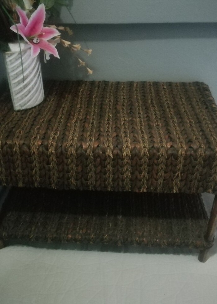 Hasır sehpa - Görsel 4