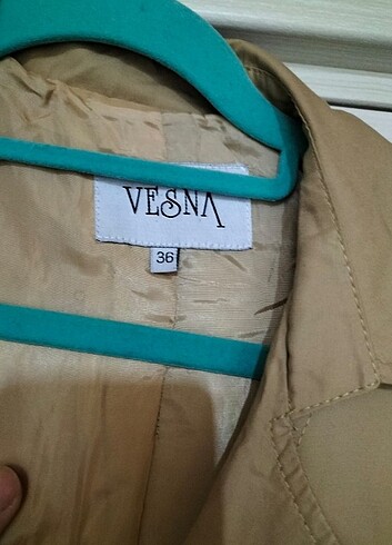 Vesna marka trençkot  - Görsel 9