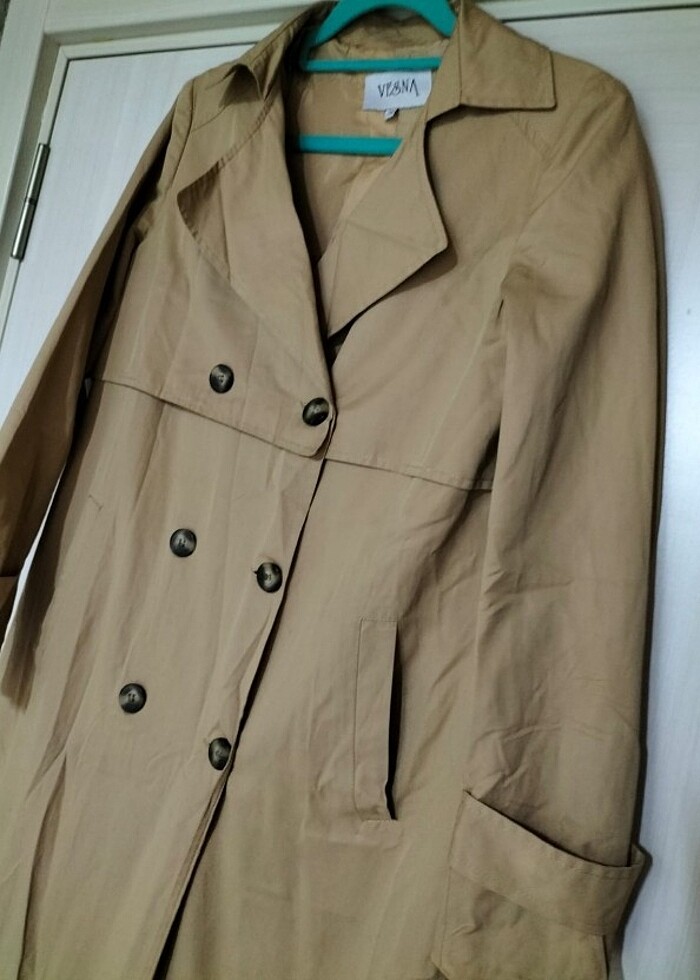 Vesna marka trençkot  - Görsel 3