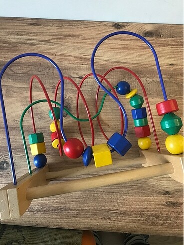 Ikea boncuklu helezon oyuncak