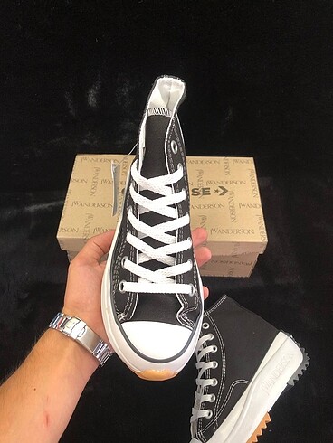 38 Beden siyah Renk Converse Runstar Siyah