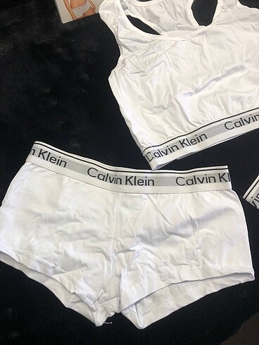 m Beden beyaz Renk Calvin Klein 3?lü iç çamaşırı takım