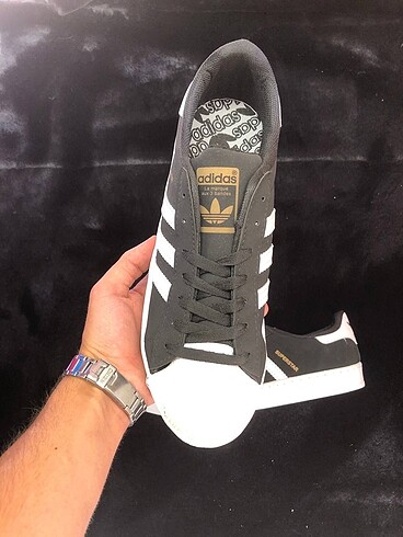 42 Beden siyah Renk Adidas Süperstar