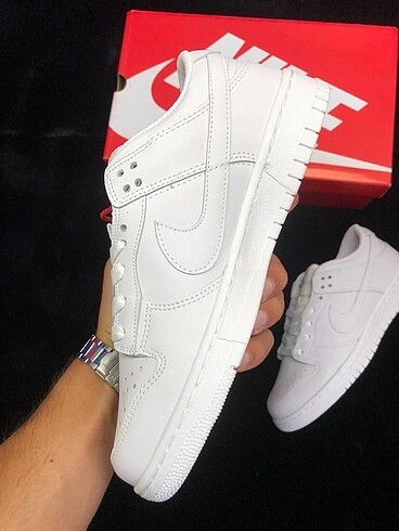 41 Beden beyaz Renk Nike Dunk Low Beyaz