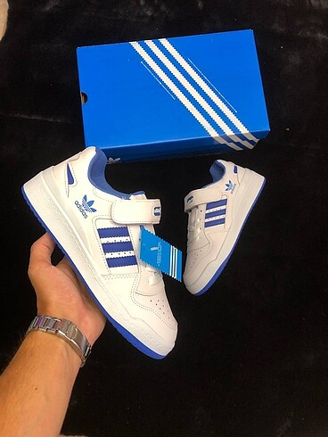 38 Beden mavi Renk Adidas Forum Low Mavi