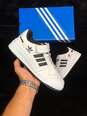 38 Beden Adidas Forum Low Beyaz siyah