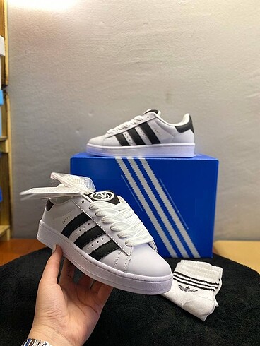 Adidas Campus Beyaz Siyah