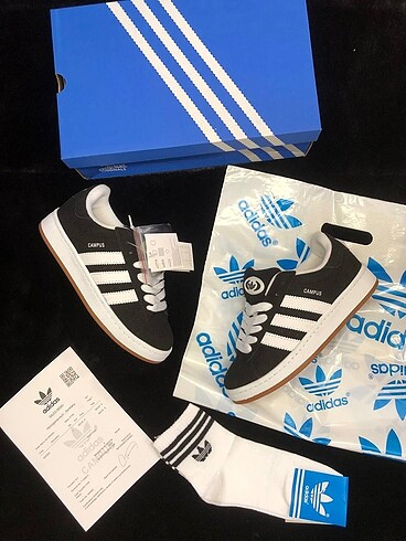 Adidas Campus Siyah Beyaz