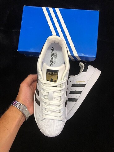 42 Beden beyaz Renk Adidas Süperstar