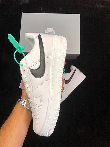 44 Beden Air Force 1 Siyah Beyaz