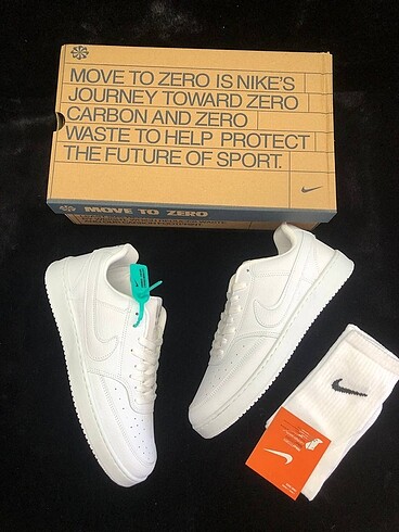 41 Beden beyaz Renk Nike Court Vision White