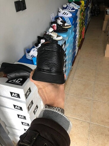 43 Beden siyah Renk Kemal Tanca Full Deri