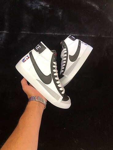 38 Beden Nike Blazer Mid 77 NBA Beyaz Siyah