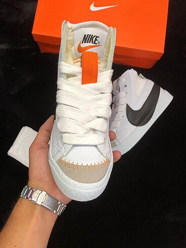 40 Beden beyaz Renk Nike Blazer Jumbo