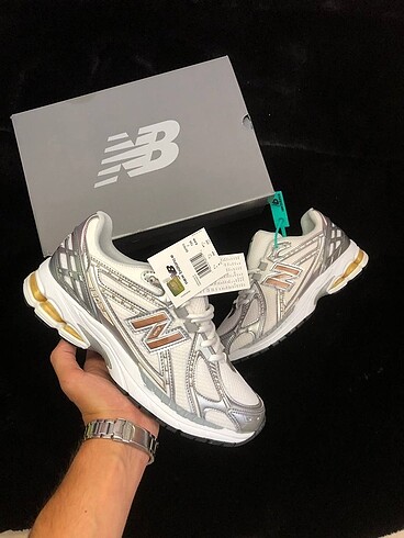 43 Beden New Balance 1906R Beyaz Gri
