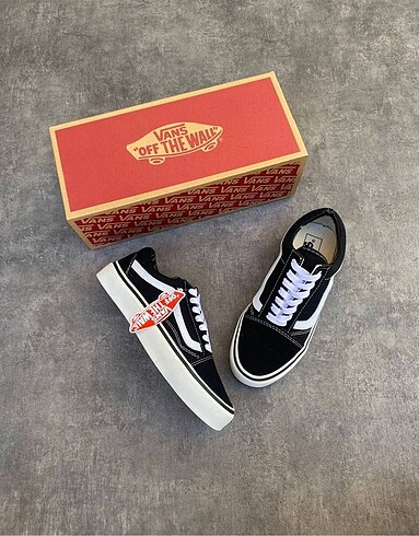 38 Beden siyah Renk Vans Old Skool Klasik