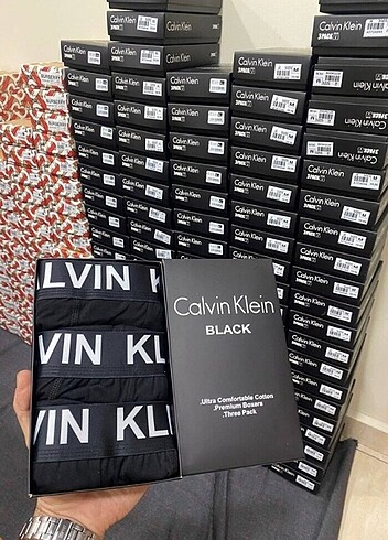 Calvin Klein CALVIN CLEIN BOXER 3?LÜ Set Black