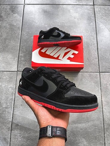 44 Beden siyah Renk Nike Sb Dunk Premium Quality Black Pigeon