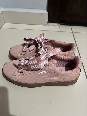 Puma pembe ayakkabı
