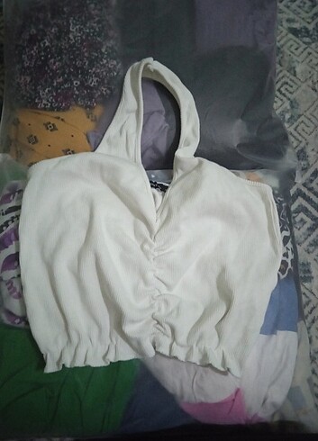 Trendyol & Milla Beyaz Crop