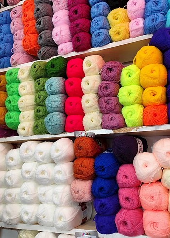 Renkli El İşi İplik Topları - Görsel 2