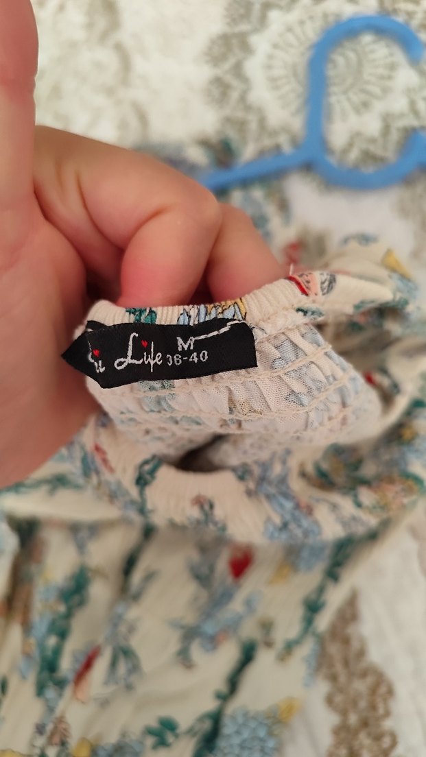 Çiçek Desenli Bohem elbise - Görsel 5