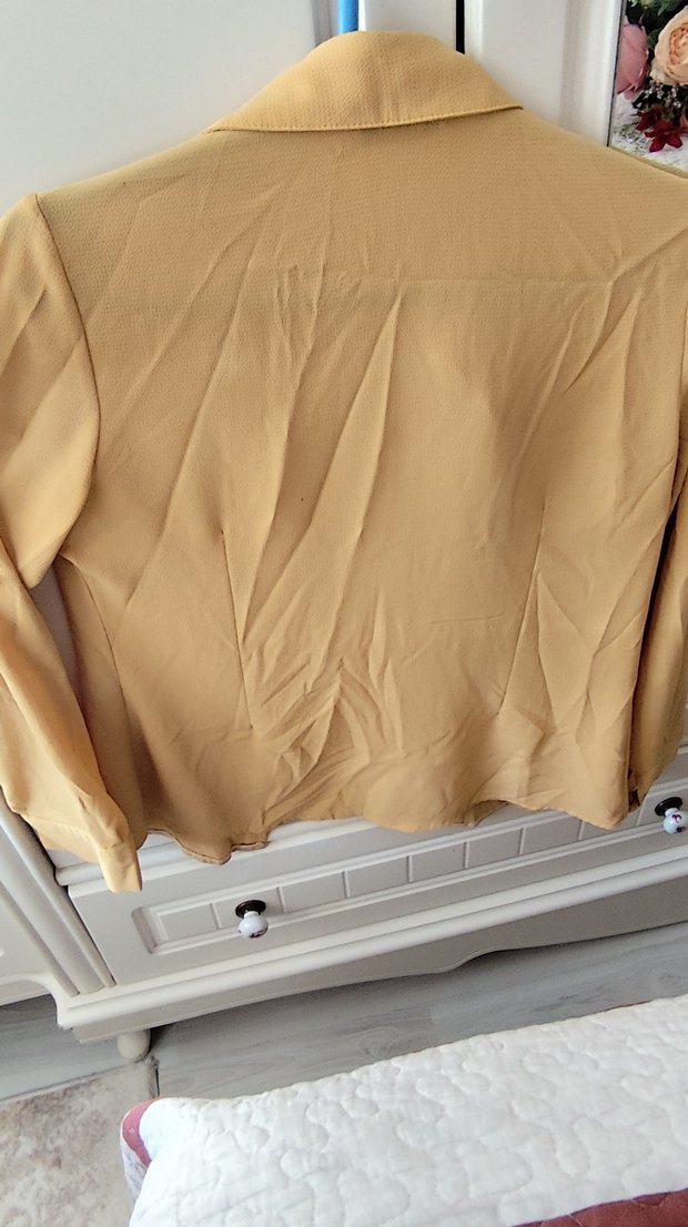 Düğmeli  Kadın Gömlek - Görsel 5