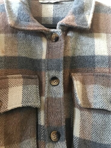 m Beden camel Renk 36-38 kalın ekose salaş model