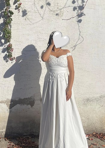 Nikah elbisesi nikahımda sadece giydim - Görsel 2