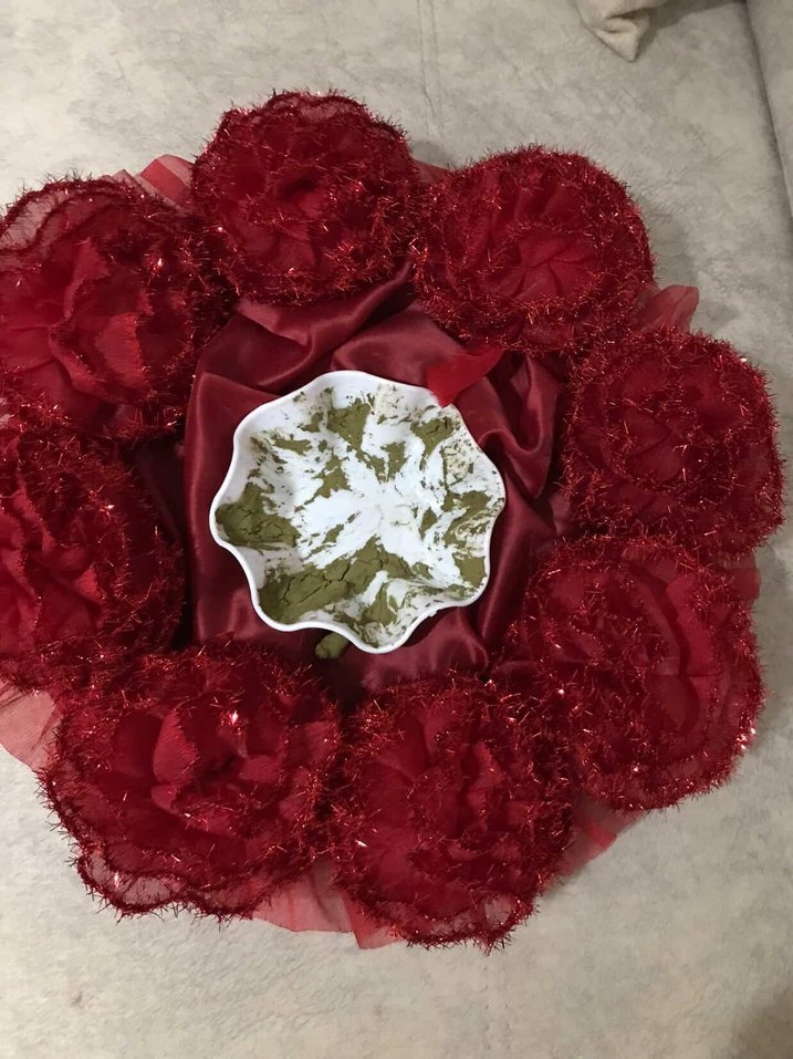 kına tepsisi ve kına sepeti - Görsel 3