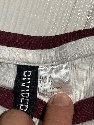 m Beden Hm uzun kollu tshirt