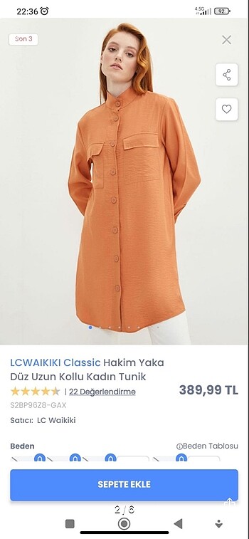 Tesettür gömlek - Görsel 2