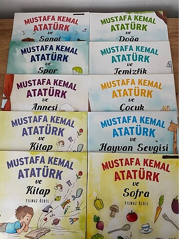 Mustafa Kemal Atatürk Kitabı 10 Kitap