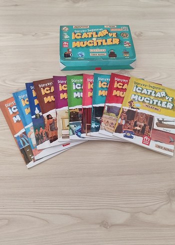 Mucitler ve İcatlar Çocuk Kitapları Seti